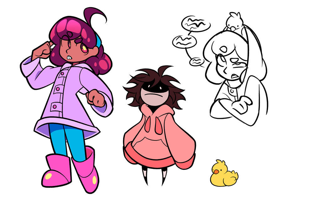 Silhouette City main cast